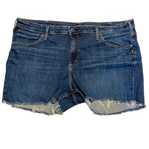 Silver jeans cutoff shorts